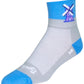 SockGuy Classic Windmills Socks - 3 inch, White, Small/Medium
