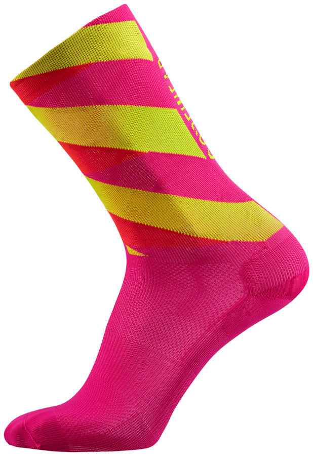 GORE Essential Signal Socks - Pink/Fire, 10.5-12