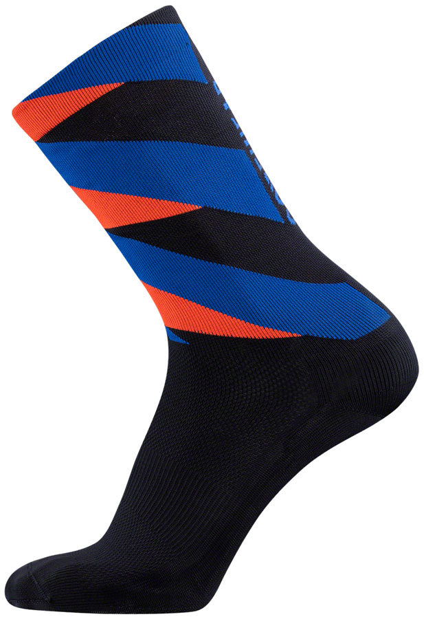 GORE Essential Signal Socks - Black/Fire, 8.0-9.5