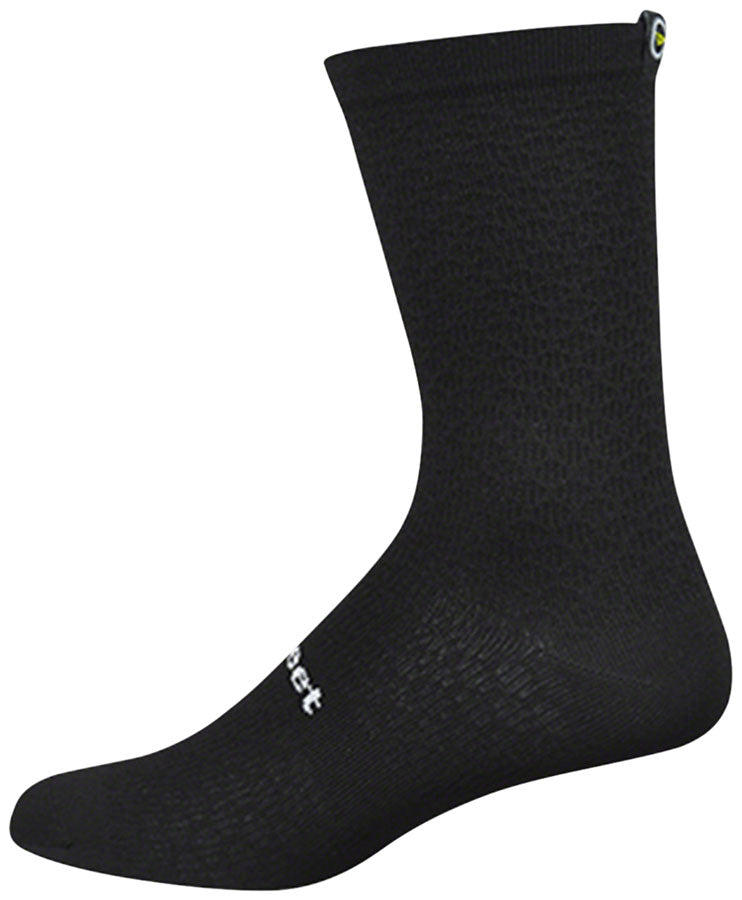 DeFeet Evo Mont Ventoux Socks - 6 inch, Black, Large