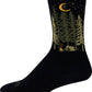 SockGuy Wool Camper Socks - 6 inch, Black, Large/X-Large