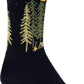 SockGuy Wool Camper Socks - 6 inch, Black, Small/Medium