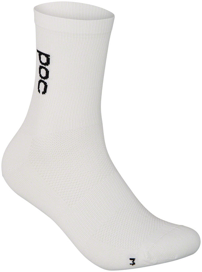 POC Soleus Lite Socks - White, Medium