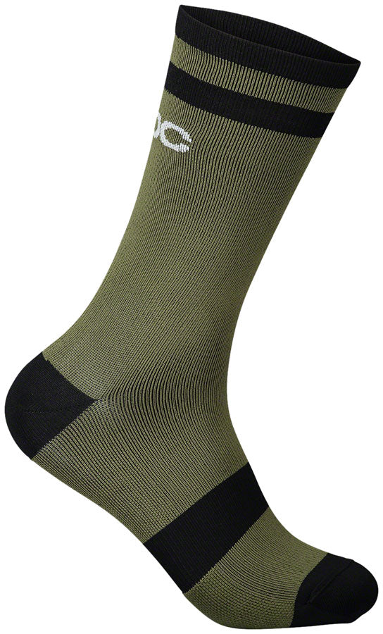 POC Lure MTB Socks - Green/Black, Large