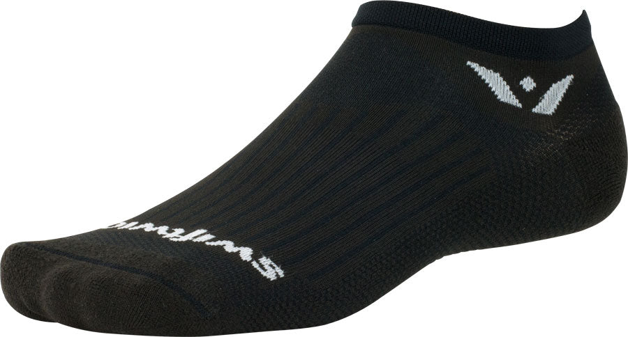 Swiftwick Aspire Zero Socks - No Show, Black, X-Large