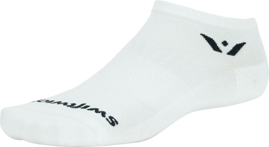 Swiftwick Performance Zero Socks - No Show, White, Small