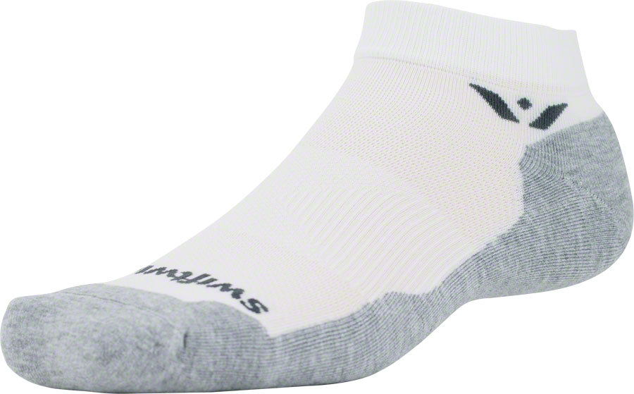 Swiftwick Maxus One Socks - 1 inch, White, Large