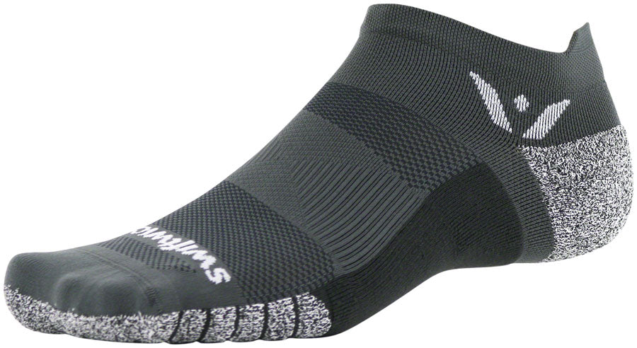 Swiftwick Flite XT Zero Socks - No Show, Gray, Large