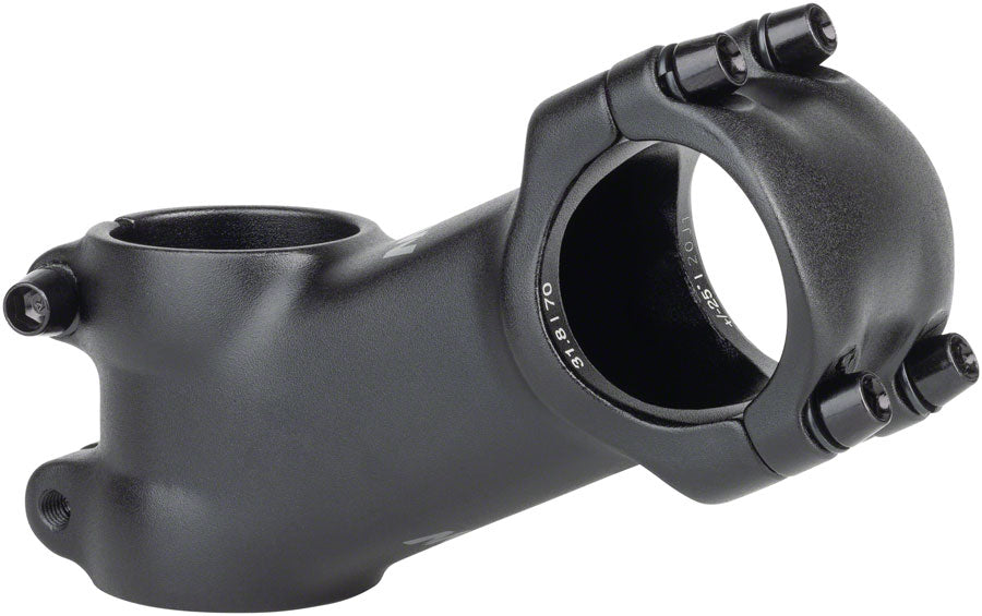 MSW 25 1 8" Aluminum 70mm Threadless Stem 31.8mm Clamp 1 1/8 in Steerer Black