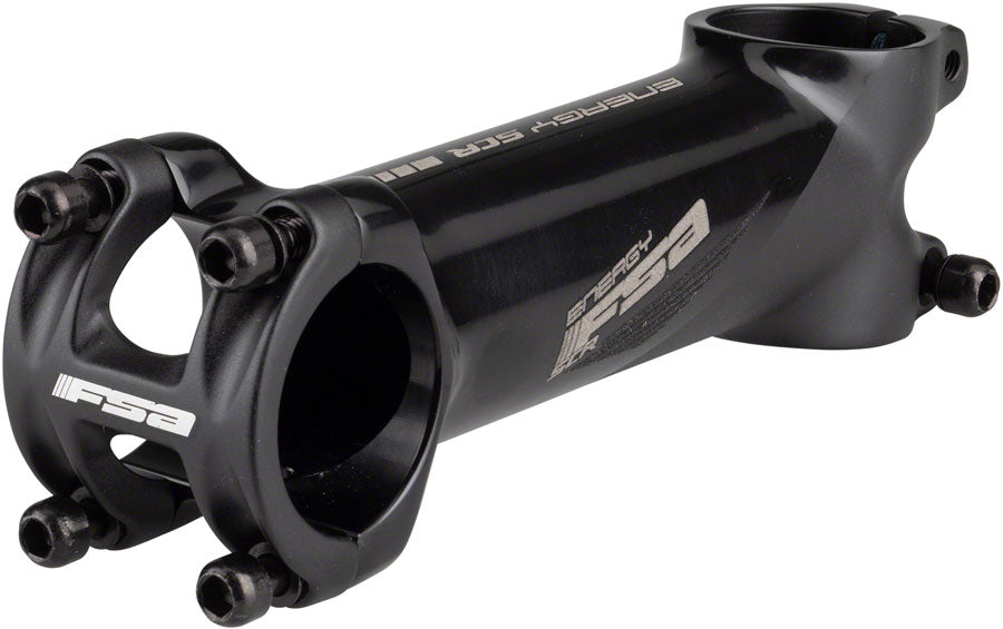 FSA Full Speed Ahead Energy SCR 6 Gray 110mm Threadless Stem 31.8mm 1 1/8 Black