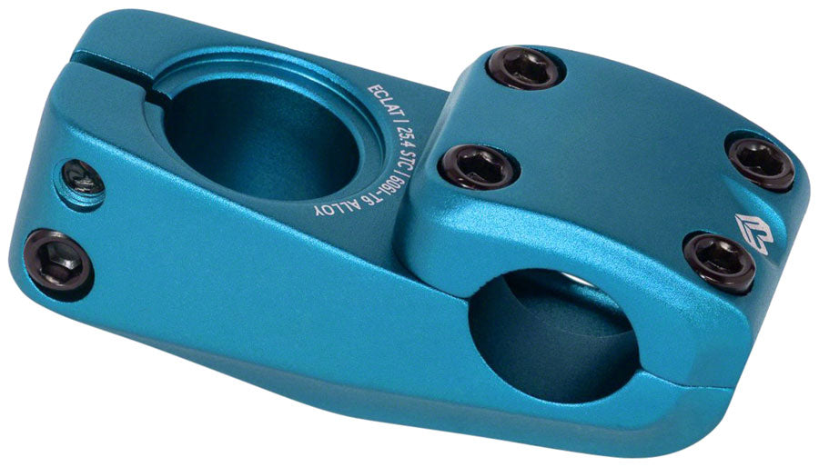 Eclat Onyx Toploader Reach Cyan 50mm Top Load Stem 25.4mm Clamp 1 1/8 in Blue