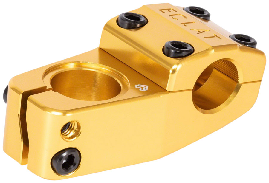 Eclat Metra Reach 51mm Top Load Stem 22.2mm Clamp 1 1/8 in Steerer Gold