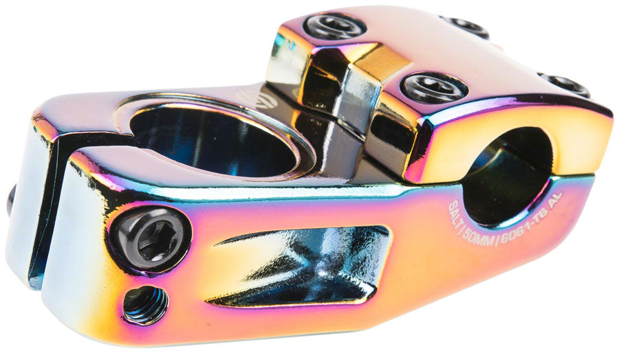 Salt Pro BMX 50mm Top Load Stem 22.2mm Clamp 1 1/8 in Steerer Oil Slick