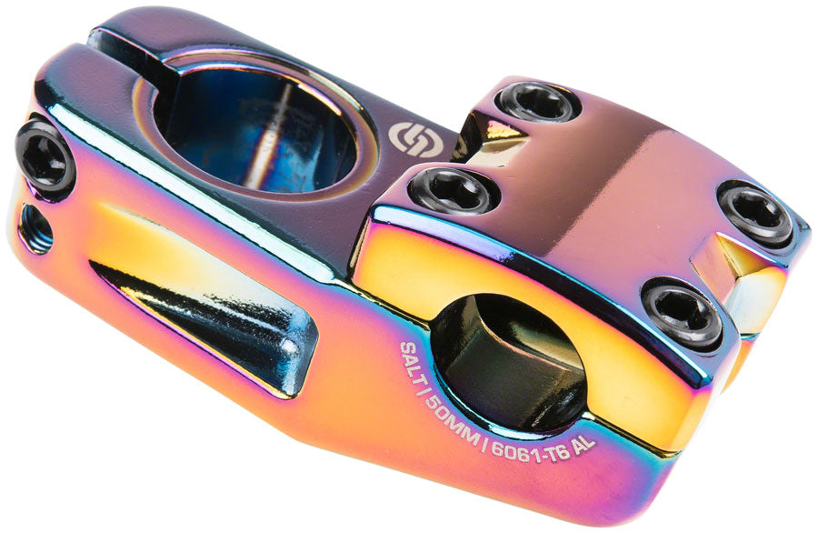 Salt Pro BMX 50mm Top Load Stem 22.2mm Clamp 1 1/8 in Steerer Oil Slick
