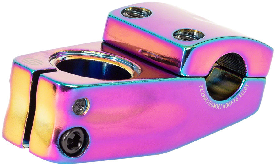 Salt Zion BMX 50mm Top Load Stem 22.2mm Clamp 1 1/8 in Steerer Oil Slick