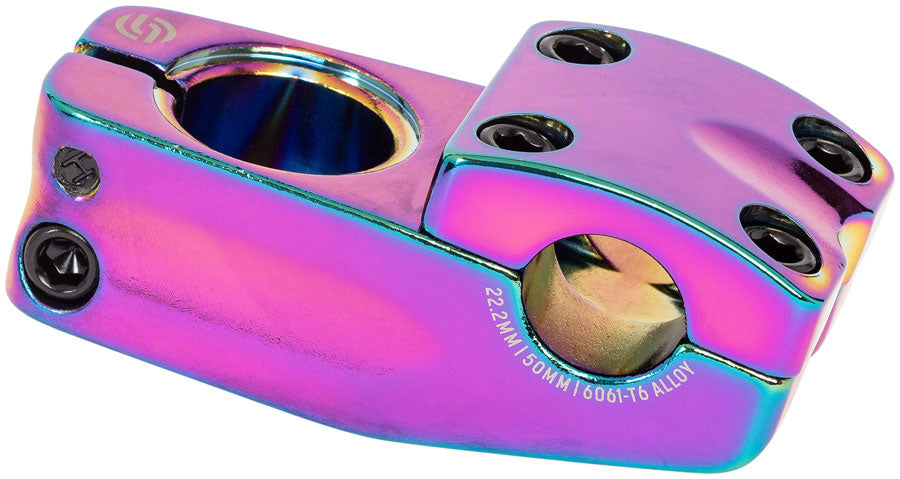 Salt Zion BMX 50mm Top Load Stem 22.2mm Clamp 1 1/8 in Steerer Oil Slick