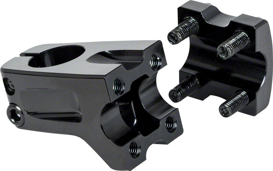 Eclat Domain BMX Reach Frontload 50mm Front Load Stem 25.4mm 1 1/8 in Black
