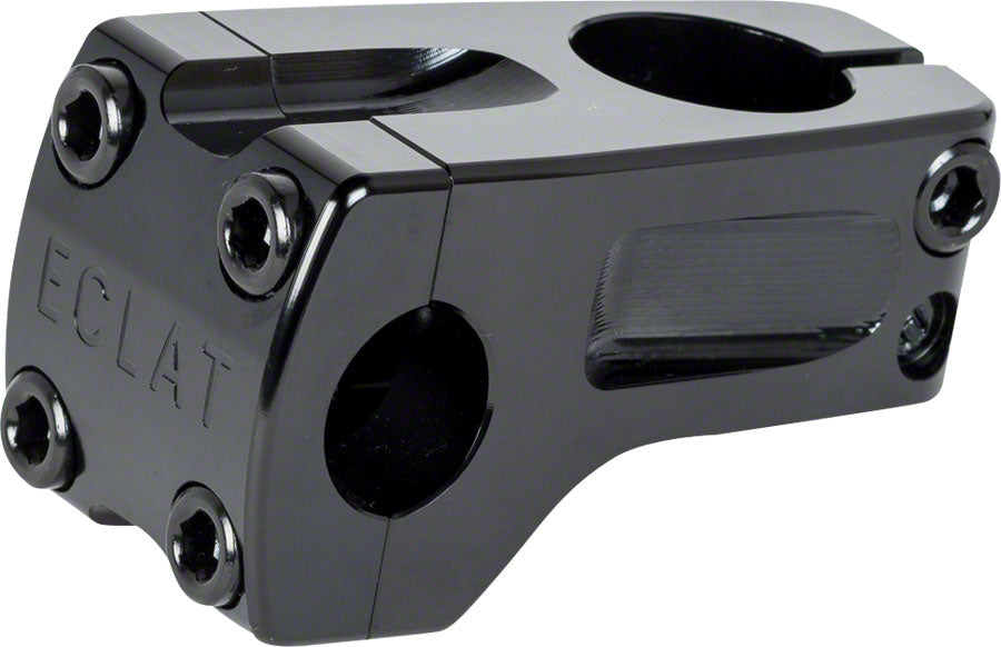 Eclat Domain BMX Reach Frontload 50mm Front Load Stem 22.2mm 1 1/8 in Black