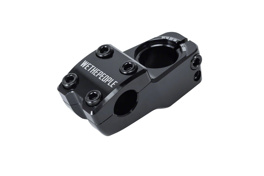 We The People Hydra Rise Reach 30mm Top Load Stem 25.4mm Clamp 1 1/8 in Black