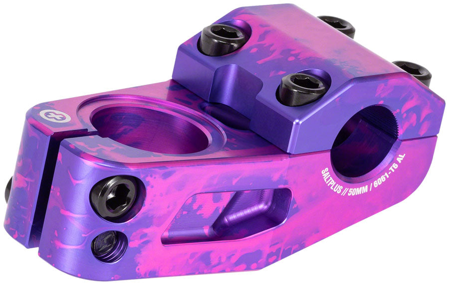 Salt Plus Salt Manta BMX Nebula Top Load Stem 22.2mm Clamp 1 1/8 in Purple