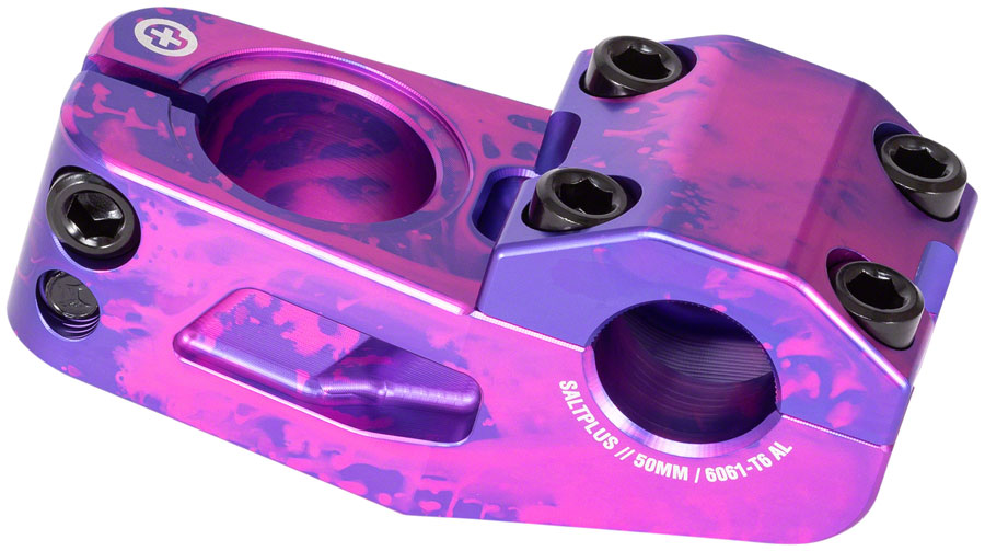 Salt Plus Salt Manta BMX Nebula Top Load Stem 22.2mm Clamp 1 1/8 in Purple