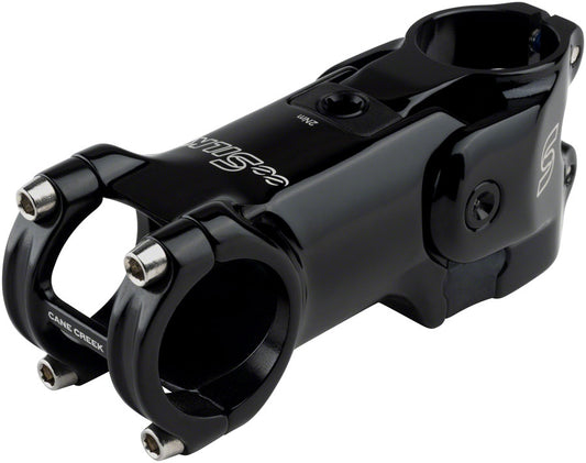 Cane Creek eeSilk Stem -  without Compliance Switch, 100mm, 31.8mm, -6, 1 1/8", Alloy, Black