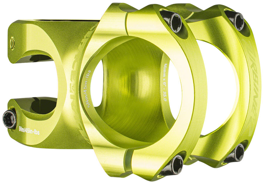 Raceface Turbine R 0 1 8" 32mm Threadless Stem 35mm Clamp 1 1/8 in Steerer Green