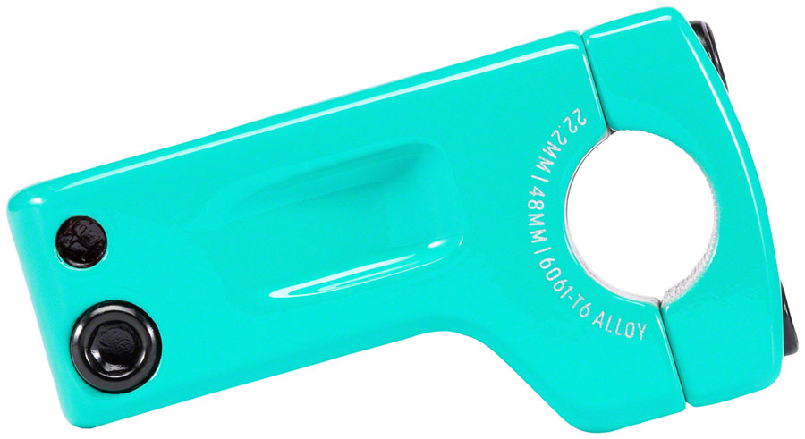 Salt Pro BMX Teal 50mm Front Load Stem 22.2mm Clamp 1 1/8 in Steerer