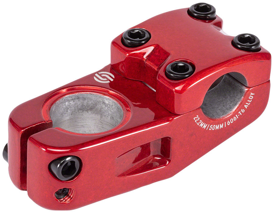 Salt Pro BMX 50mm Top Load Stem 22.2mm Clamp 1 1/8 in Steerer Red