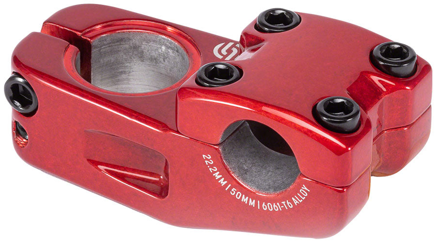 Salt Pro BMX 50mm Top Load Stem 22.2mm Clamp 1 1/8 in Steerer Red