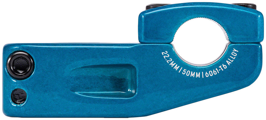 Salt Pro BMX 50mm Top Load Stem 22.2mm Clamp 1 1/8 in Steerer Blue