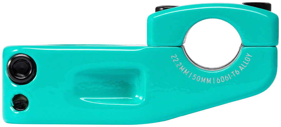 Salt Pro BMX Teal 50mm Top Load Stem 22.2mm Clamp 1 1/8 in Steerer