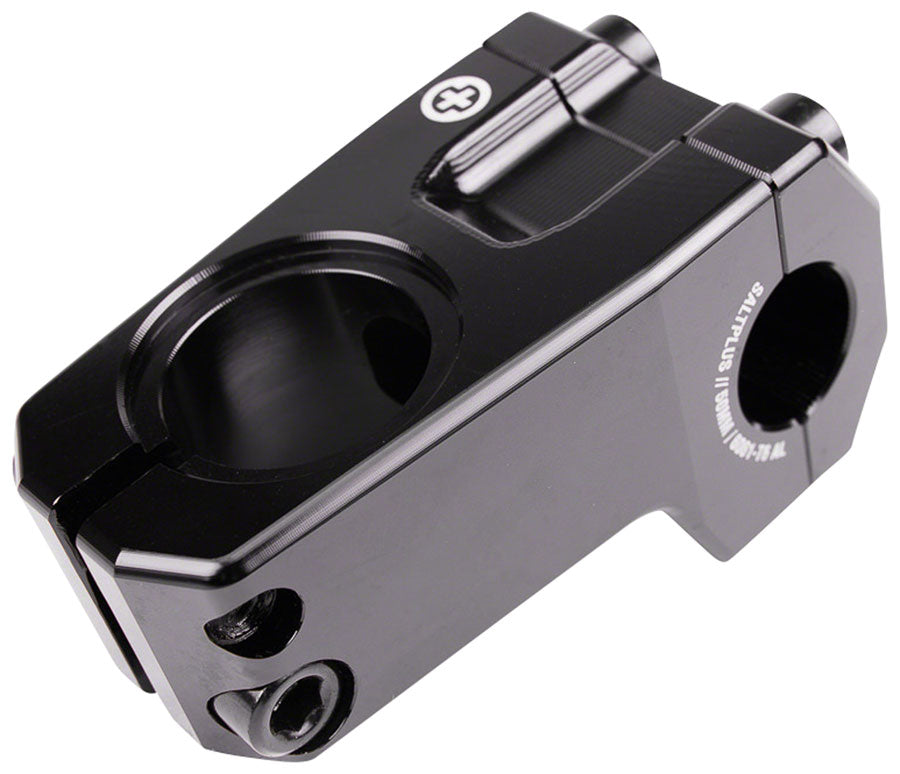 Salt Plus Field BMX 50mm Front Load Stem 25.4mm Clamp 1 1/8 in Steerer Black