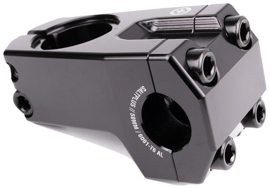 Salt Plus Field BMX 50mm Front Load Stem 25.4mm Clamp 1 1/8 in Steerer Black