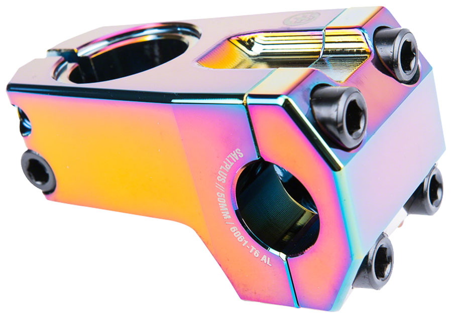 Salt Plus Field BMX Reach Oilslick 50mm Front Load Stem 22.2mm Clamp 1 1/8 in
