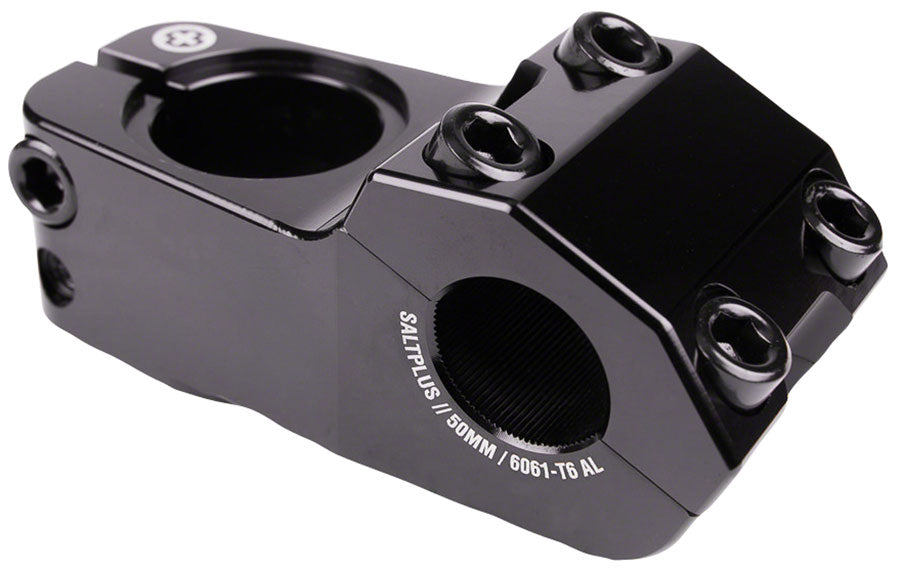 Salt Plus Field BMX Stem - 50mm, Black, Top Load