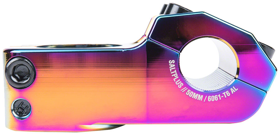 Salt Plus Field BMX Oilslick 50mm Top Load Stem 25.4mm Clamp 1 1/8 in Steerer
