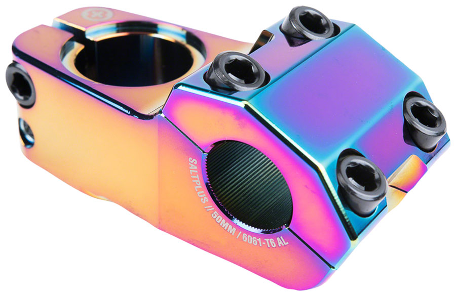 Salt Plus Field BMX Oilslick 50mm Top Load Stem 25.4mm Clamp 1 1/8 in Steerer