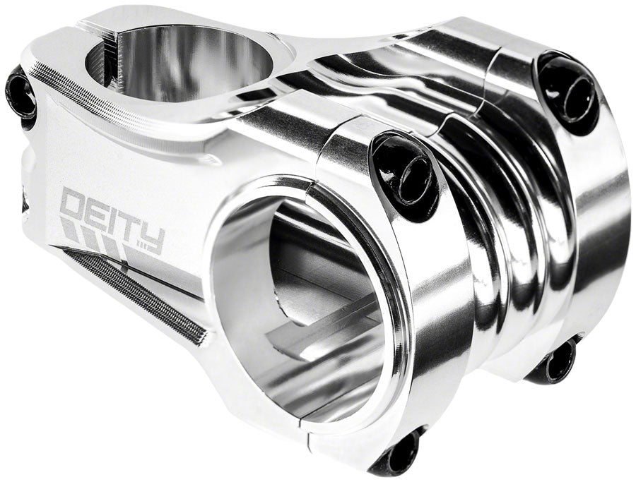 Deity Components DEITY Copperhead 0 1 8" 50mm Threadless Stem 31.8mm 1 Silver