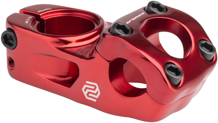 Promax Impact BMX Stem 53mm Top Load Stem 22.2mm Clamp 1 1/8 in Steerer Red