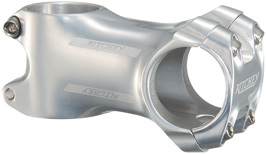 Ritchey Classic Toyon Stem 60mm Threadless Stem 31.8mm Clamp 1 1/8 in Silver