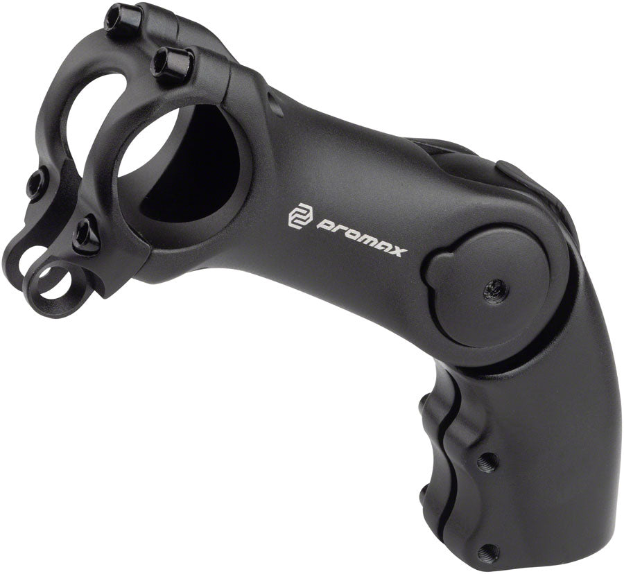 Promax MA-540L Adjustable Stem 100mm Stem 31.8mm Clamp 1 1/8 in Steerer Black