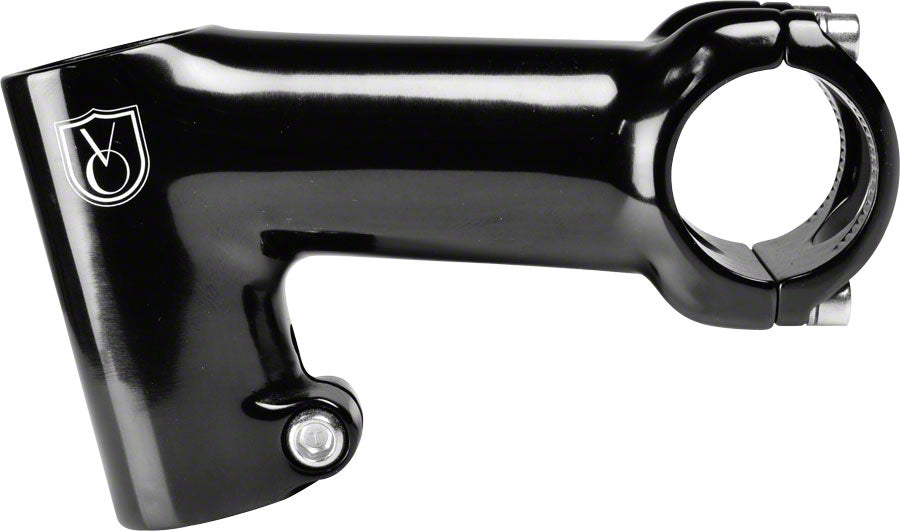 Velo Orange Tall-Stack Stem 90mm Threadless Stem 31.8mm Clamp 1 1/8 in Black
