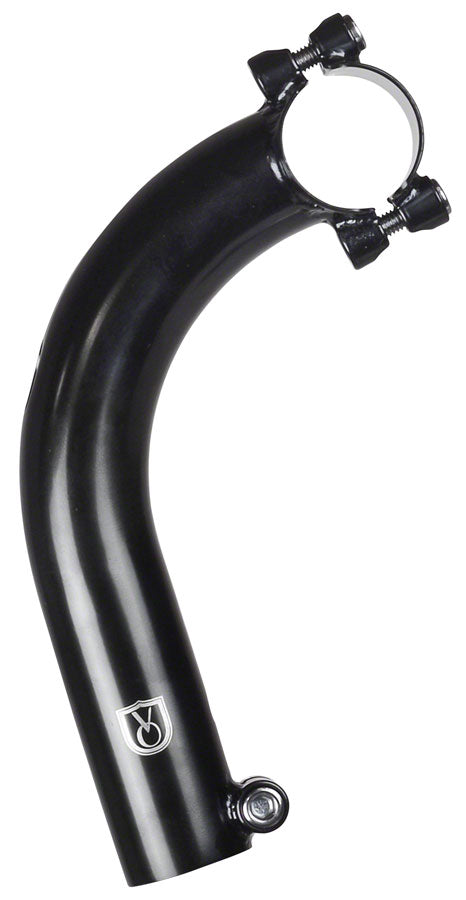 Velo Orange Cigne Stem 90mm Threadless Stem 31.8mm Clamp 1 1/8 in Steerer Black