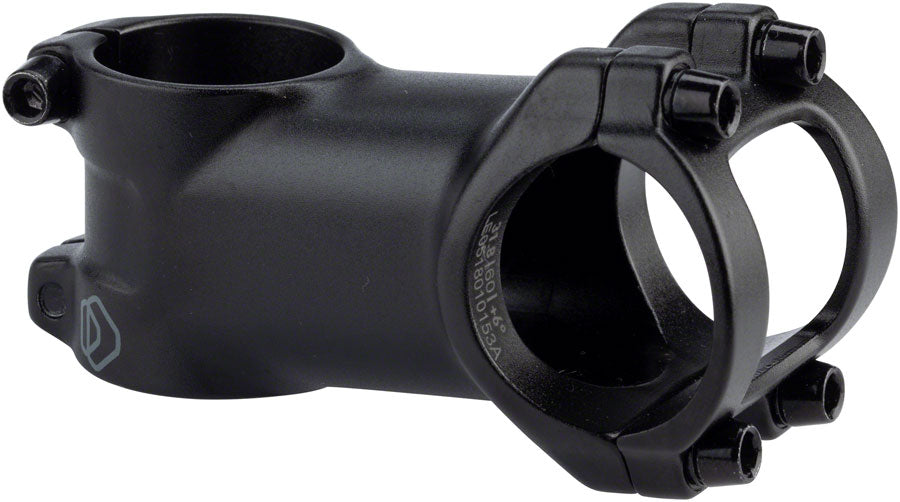 Dimension Trail 6 1 8" Aluminum 60mm Threadless Stem 31.8mm Clamp 1 1/8 in Black