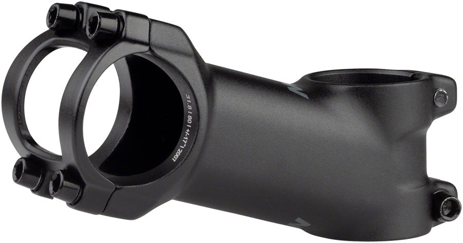 MSW 17 1 8" Aluminum 80mm Threadless Stem 31.8mm Clamp 1 1/8 in Steerer Black