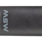 MSW 17 1 8" Aluminum 100mm Threadless Stem 31.8mm Clamp 1 1/8 in Steerer Black