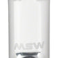 MSW 17 1 8" Aluminum 90mm Threadless Stem 31.8mm Clamp 1 1/8 in Steerer Silver