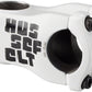 TruVativ Hussefelt Stem - 60mm, 31.8 Clamp, +/-0, 1 1/8", Aluminum, White