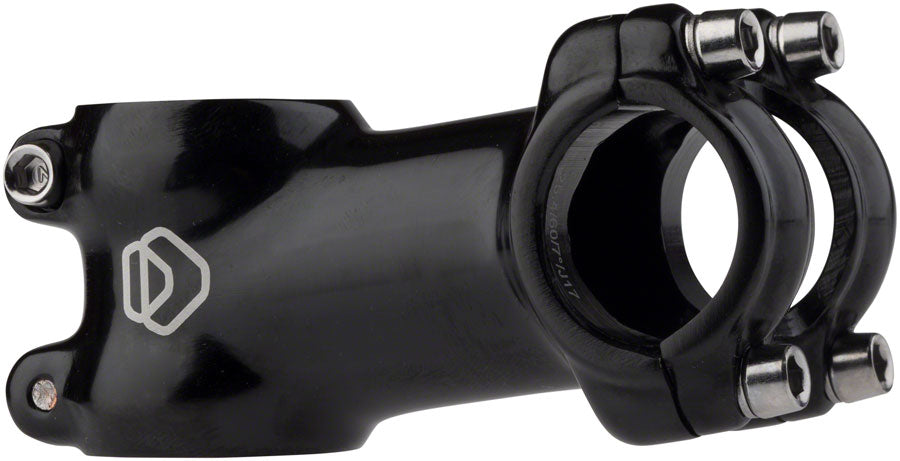 Dimension 7 1 8" Alloy 110mm Threadless Stem 25.4mm Clamp 1 1/8 in Steerer Black